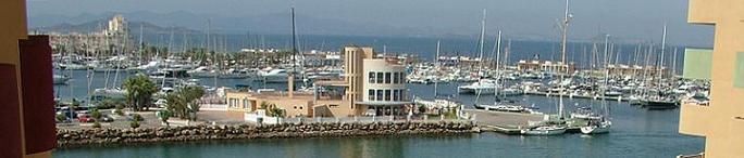 View across Tomas Maestre Marina from apartment